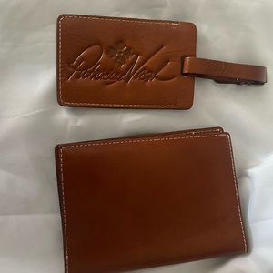 Patricia Nash Passport Wallet and Luggage Tag.